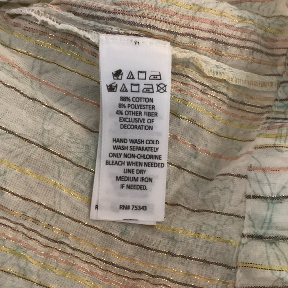 RACHEL Rachel Roy Smocked Blouse - Picture 6 of 6